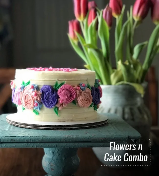 Flowers and Cake Online