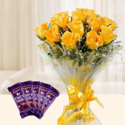 Roses and Dairy Milk