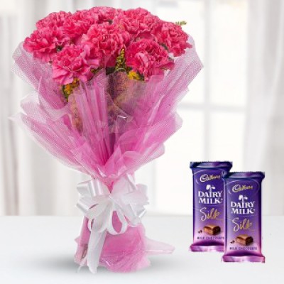 Silky Carnations