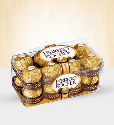 Ferrero Rocher Chocolate Box Ferrro 16 Pcs