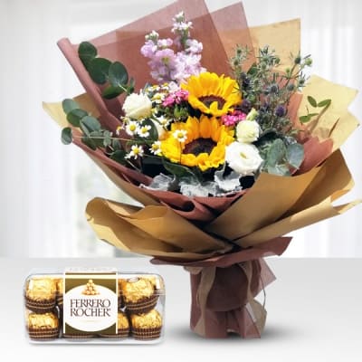 Sunflowers Ferrero