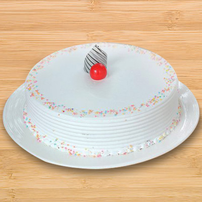 1/2 Kg Vanilla Cake