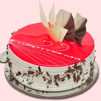 1/2 Kg Strawberry Cake
